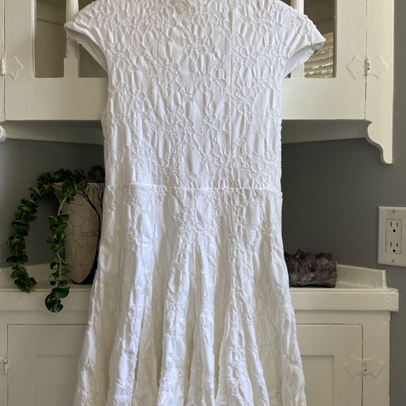 Free People | Sedwick Mini White Dress - Picture 2 of 7